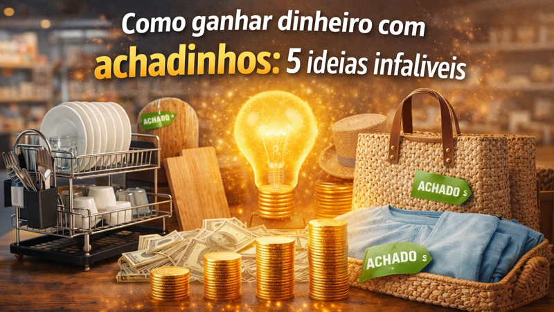 Como ganhar dinheiro com achadinhos